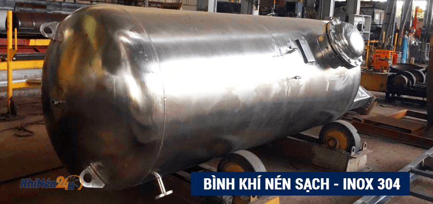 Bình khí nén inox 304